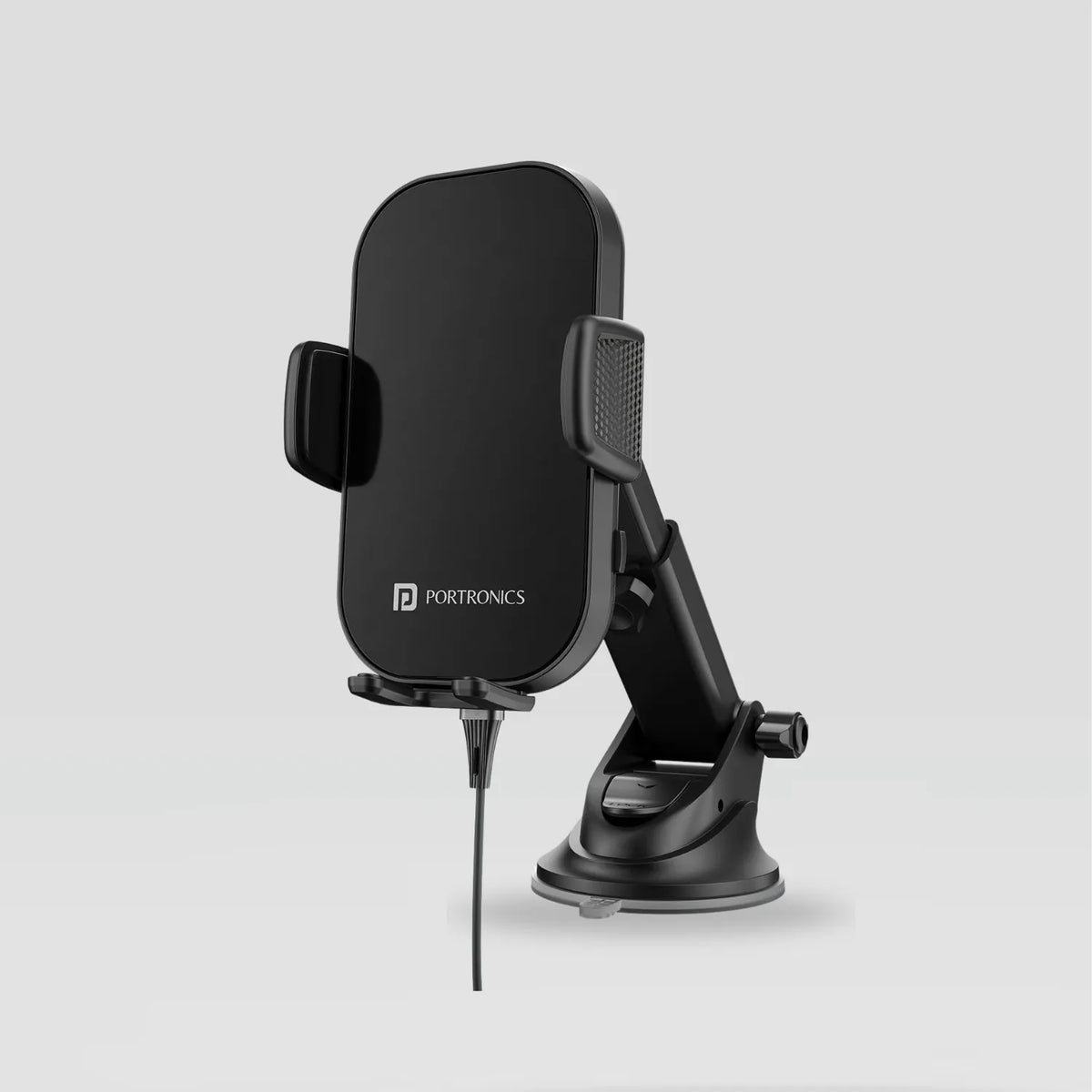 Portronics Charge Clamp 3 Wireless Car Charger