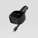 Portronics Car Power Retracto Charger