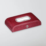 Topgear Premium Leather Tissue Holder - Red