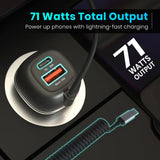 Portronics Car Power 1C Charger