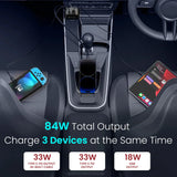 Portronics Car Power Retracto Charger