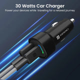 Portronics Car Power 30 Charger