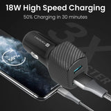 Portronics Car Power 6 Charger