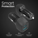Portronics Car Power 6 Charger