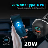 Portronics Car Power 1C Charger