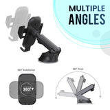 Portronics Clamp M Car Phone Holder