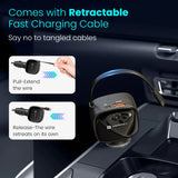 Portronics Car Power Retracto Charger