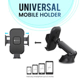 Portronics Clamp M Car Phone Holder