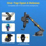 Portronics Charge Clamp 3 Wireless Car Charger