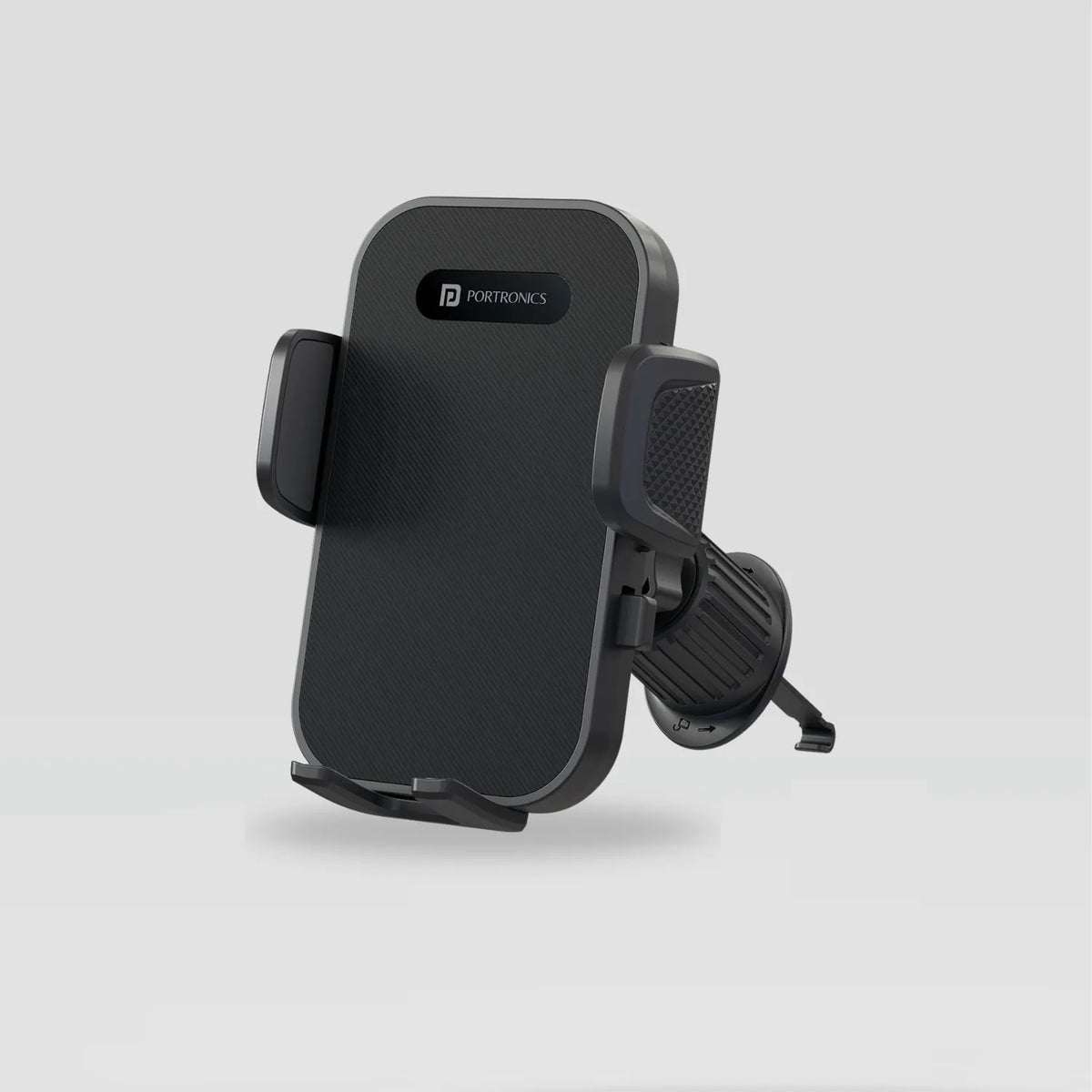 Portronics Clamp Y Car Phone Holder