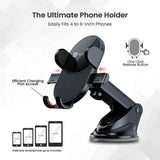 Portronics Clamp M3 Car Phone Holder