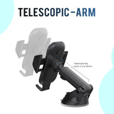 Portronics Clamp M Car Phone Holder