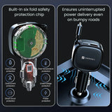 Portronics Car Power Retracto Charger