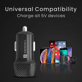 Portronics Car Power 5 Charger