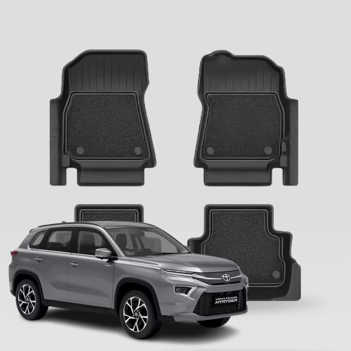 GFX Toyota Urban Cruiser Hyryder Floor Mats Pro