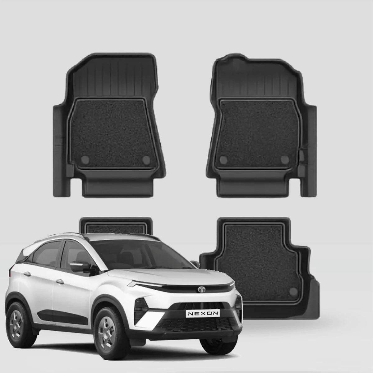 GFX Tata Nexon Floor Mats Pro