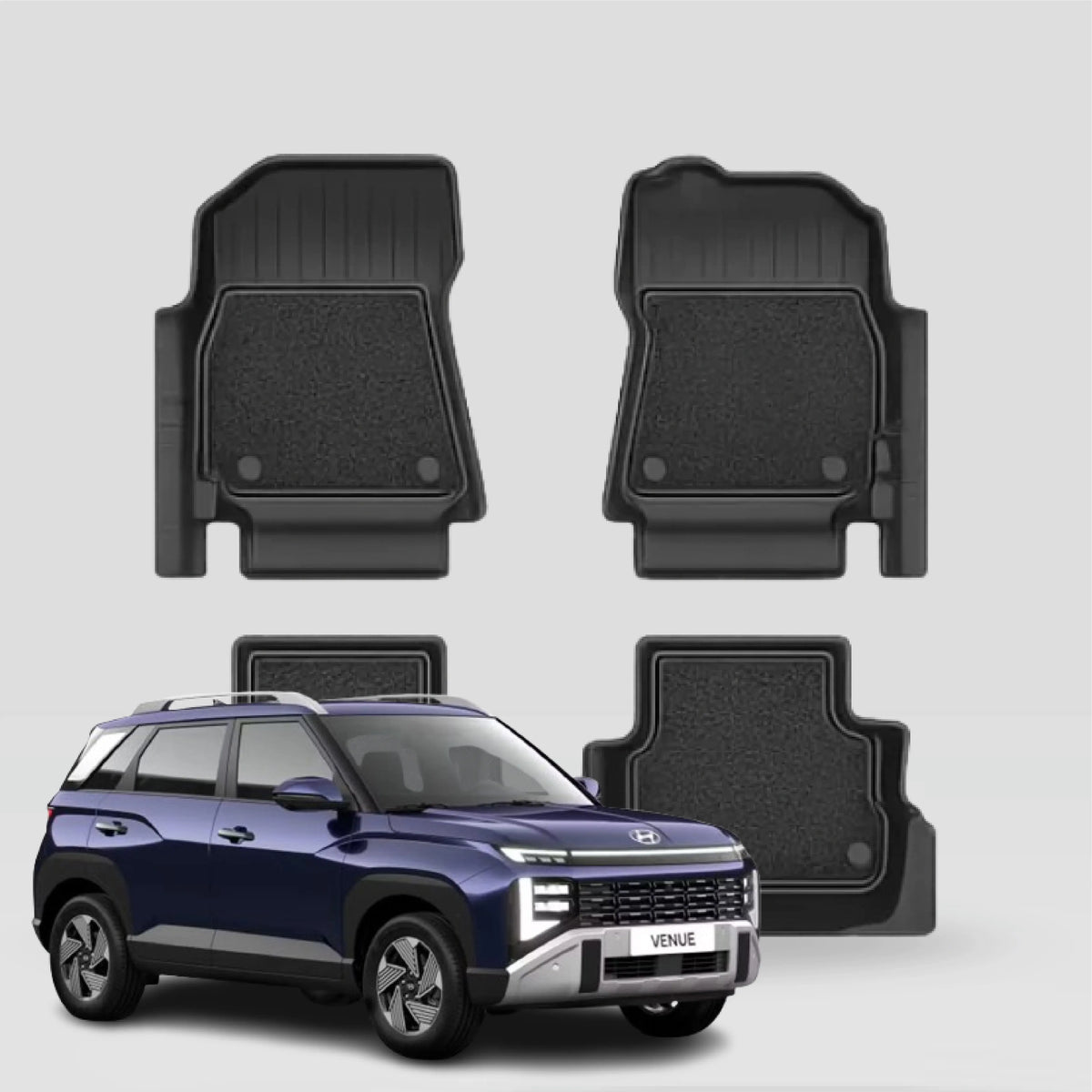 GFX Hyundai Venue Floor Mats Pro