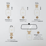 Airganic Pack 3 Aroma Swing Hanging Car Perfume