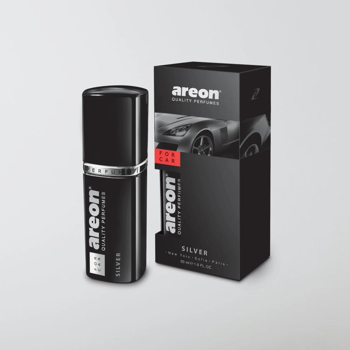Areon 50ml Metal Spray Perfume (Silver)