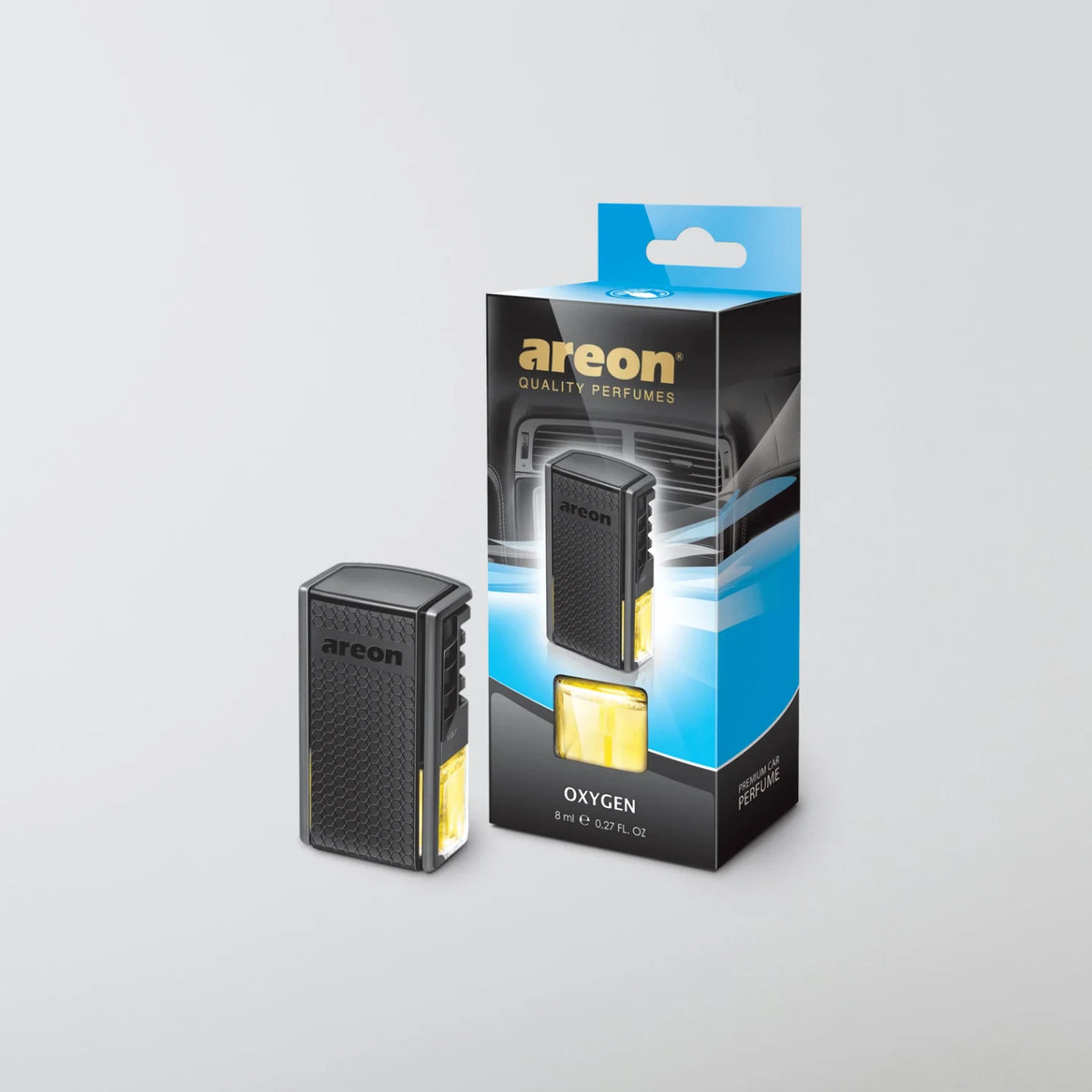 Areon Car Color AC Vent Perfume (Oxygen)