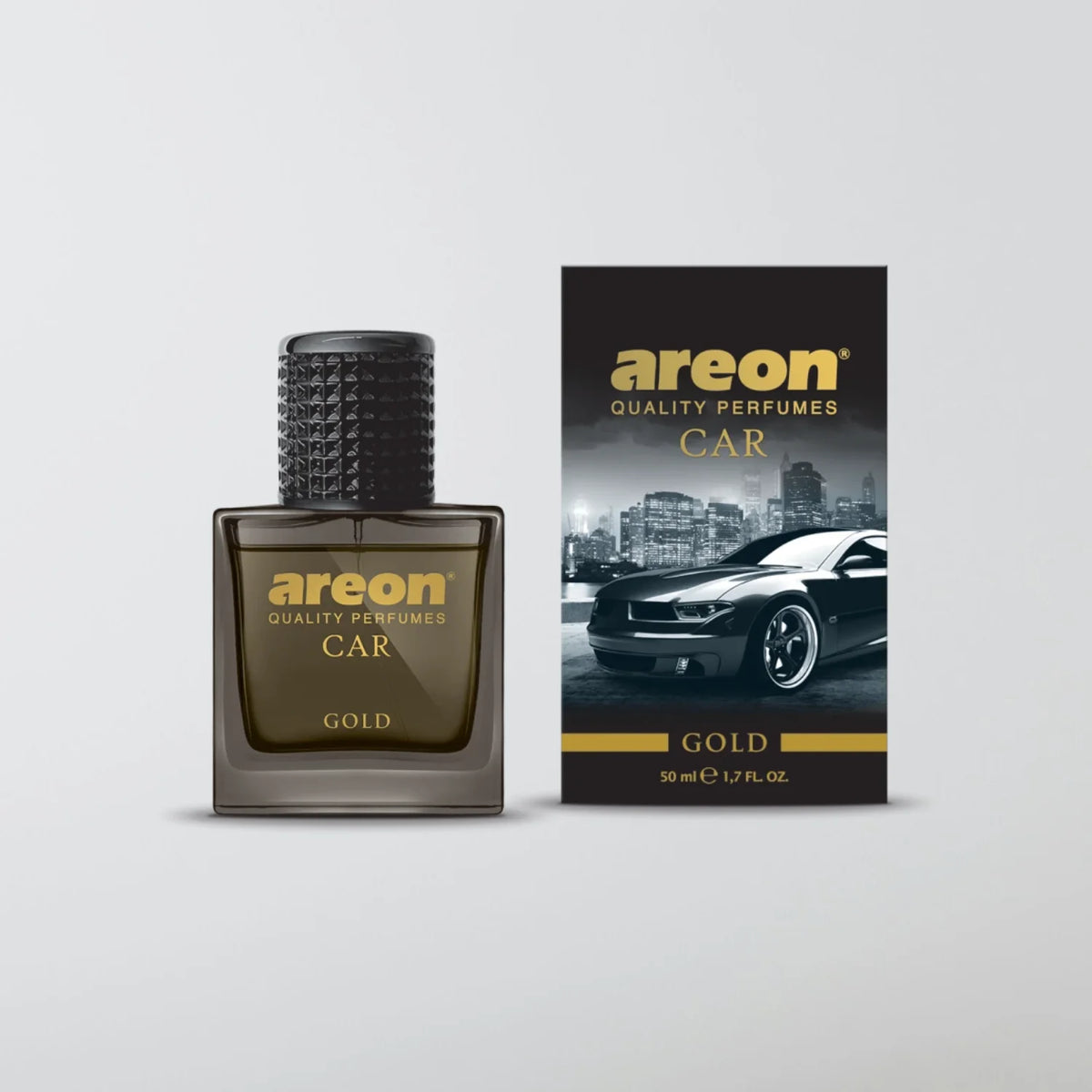 Areon 50ml Glass Spray Perfume (Gold)