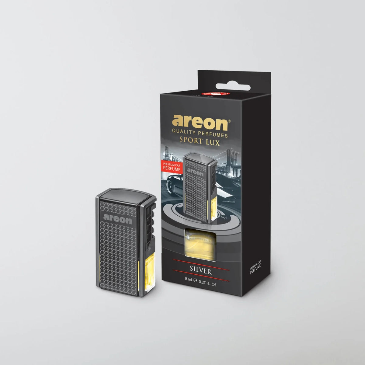 Areon Sport Lux AC Vent Perfume (Silver)