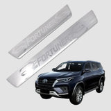 Galio Toyota Fortuner Stainless Steel Sill Guard