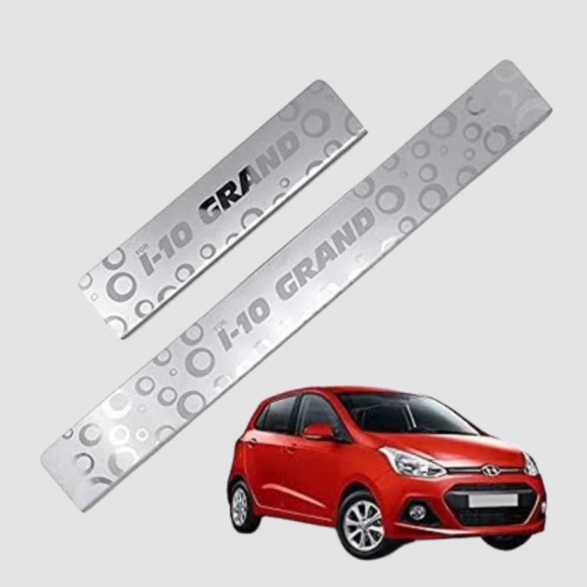Galio Hyundai Grand i10 Stainless Steel Sill Guard