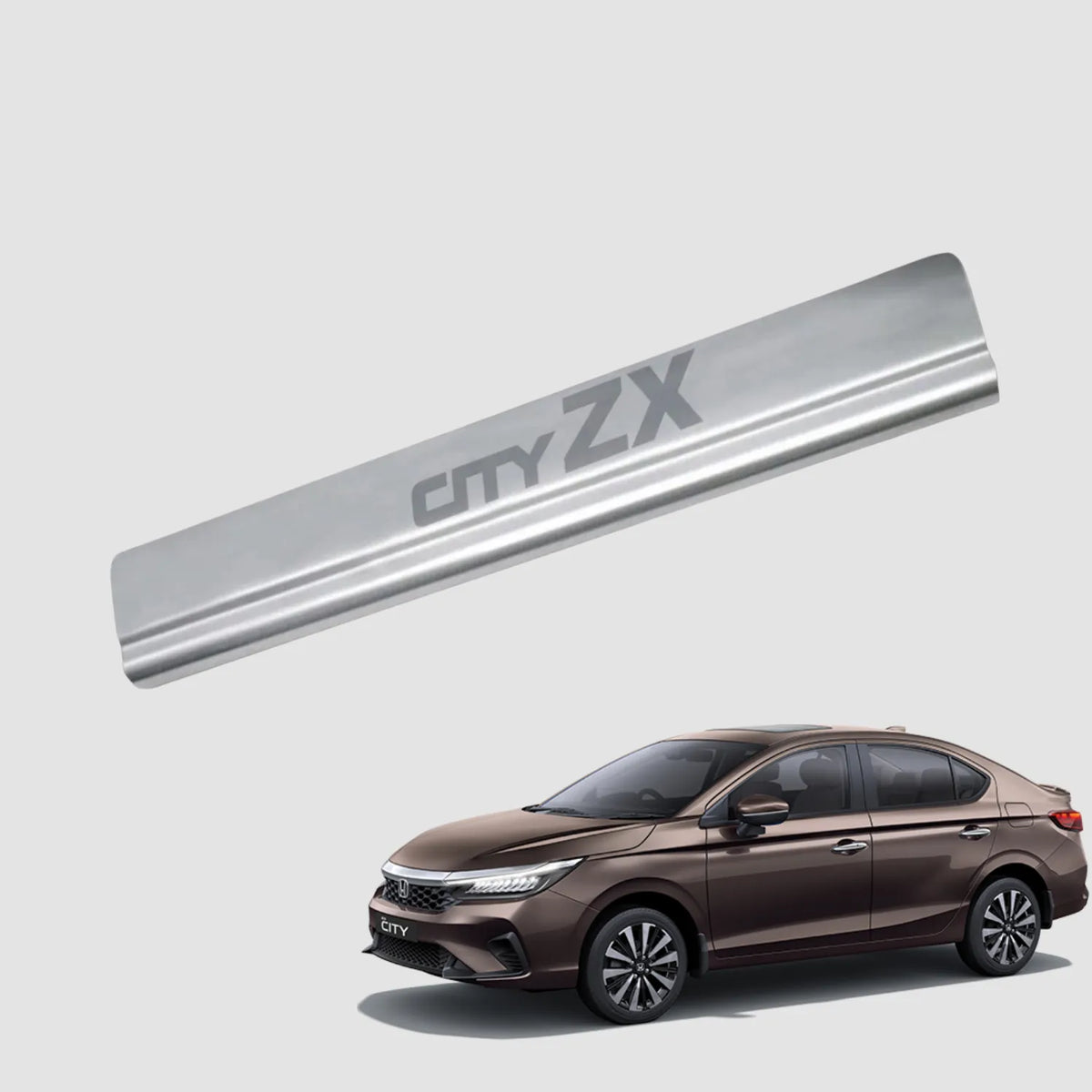 Galio Honda City Stainless Steel Sill Guard