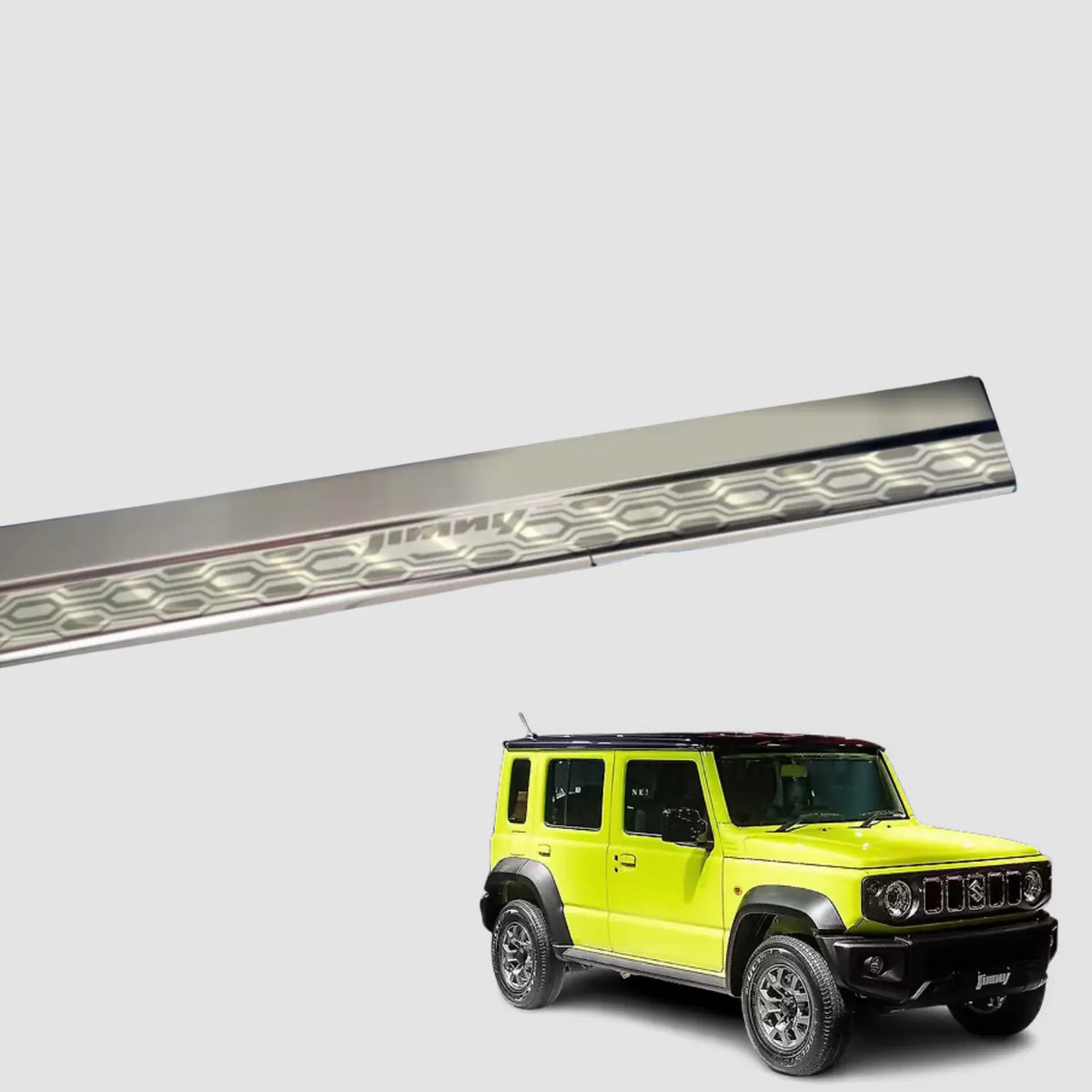 Galio Maruti Suzuki Jimny Stainless Steel Sill Guard