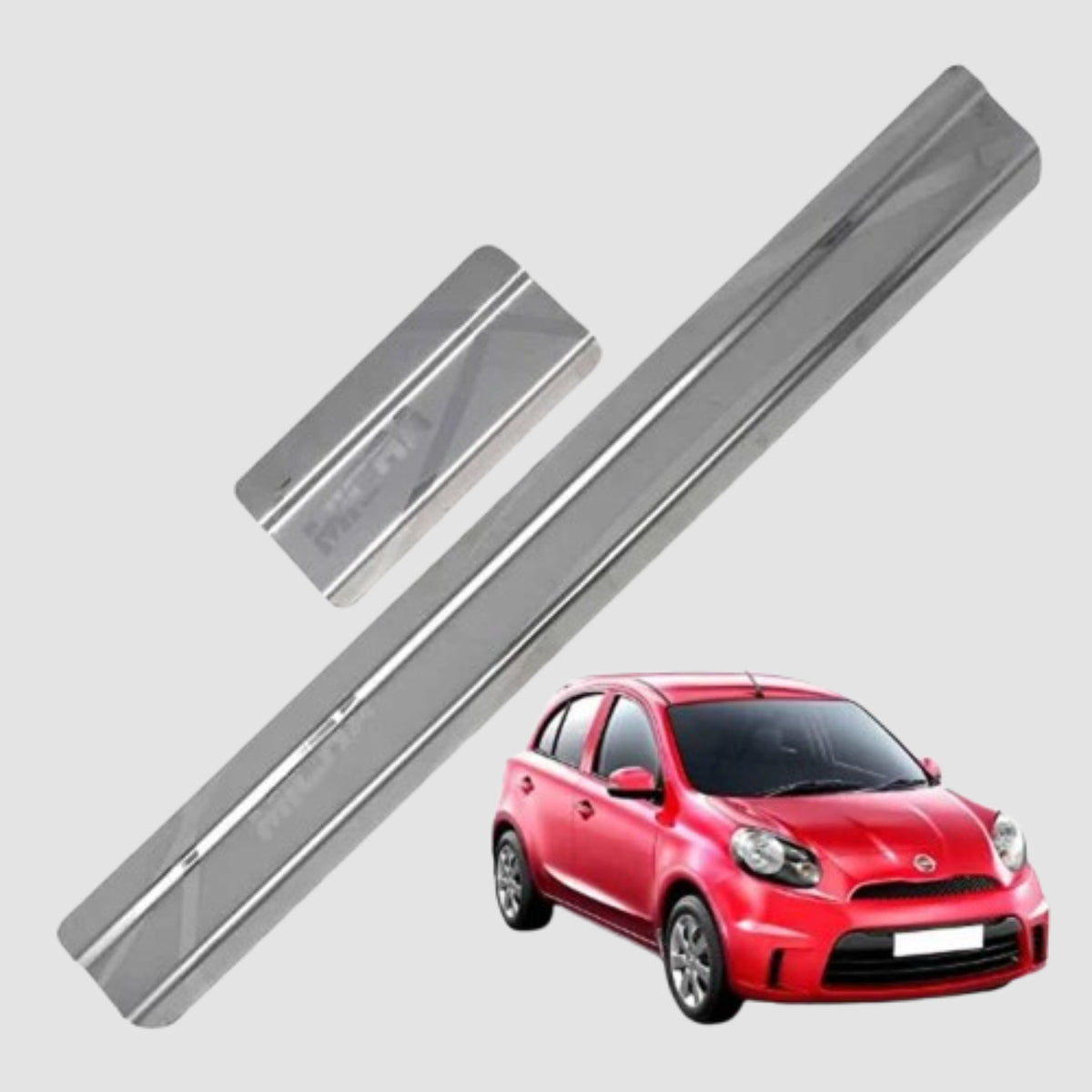 Galio Nissan Micra Stainless Steel Sill Guard