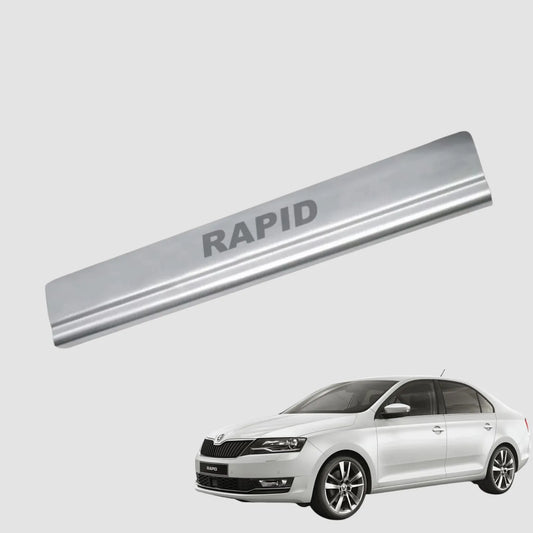 Galio Skoda Rapid Stainless Steel Sill Guard