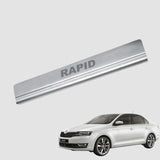 Galio Skoda Rapid Stainless Steel Sill Guard