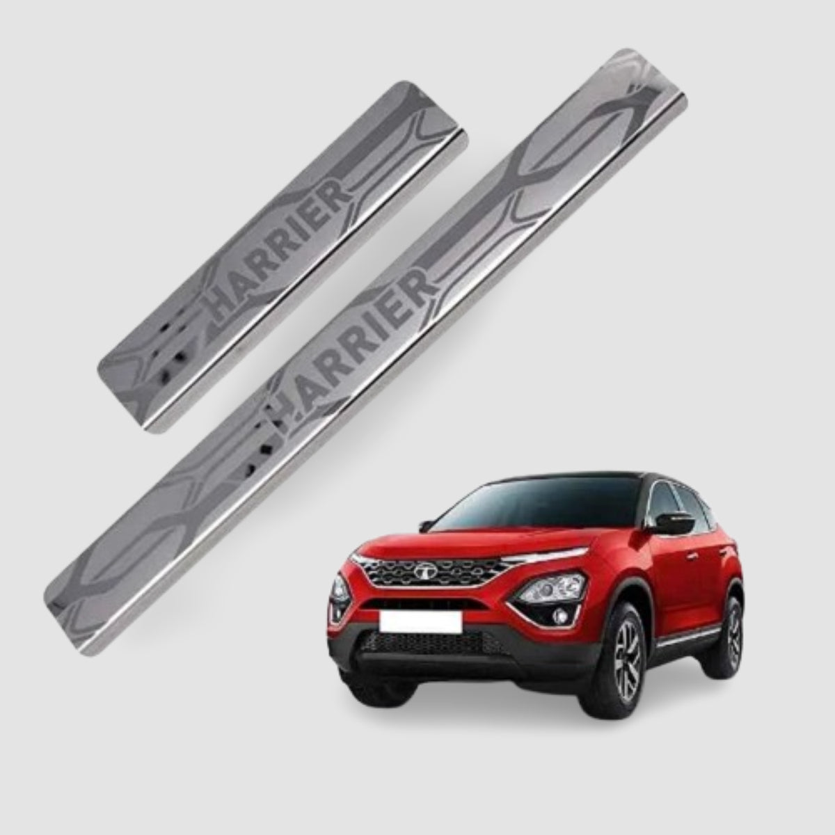 Galio Tata Harrier Stainless Steel Sill Guard