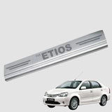 Galio Toyota Etios Stainless Steel Sill Guard