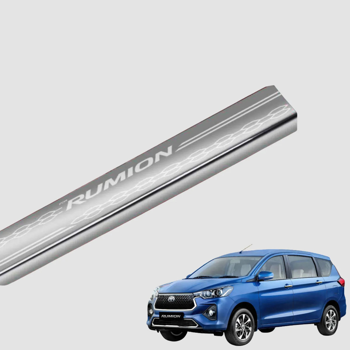 Galio Toyota Rumion Stainless Steel Sill Guard