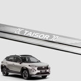 Galio Toyota Taisor Stainless Steel Sill Guard