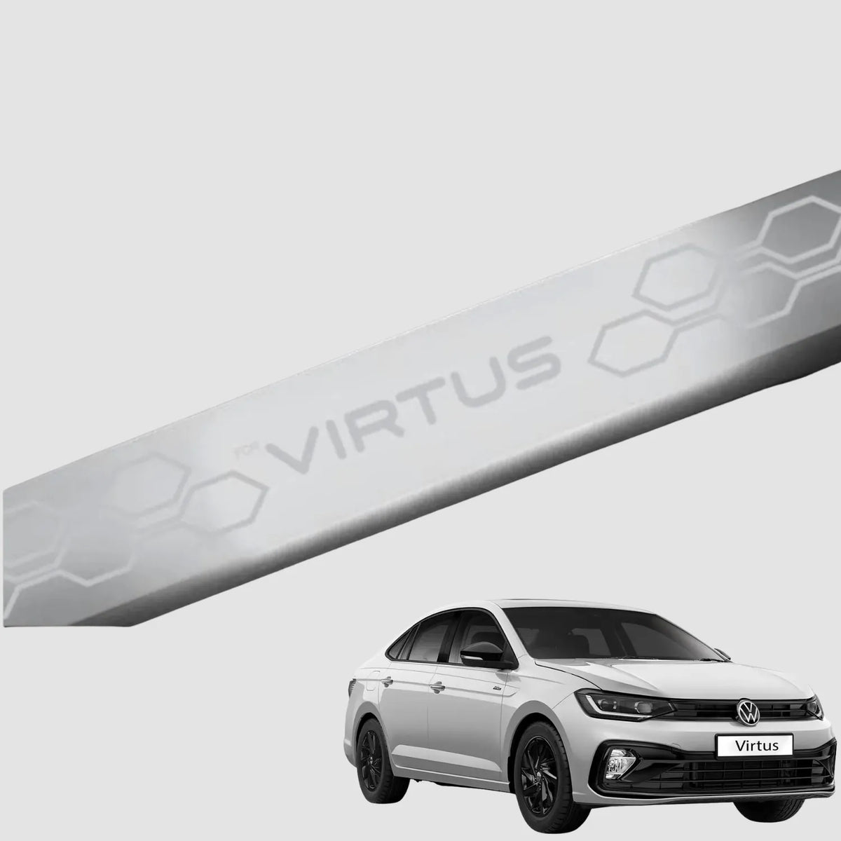 Galio Volkswagen Virtus Stainless Steel Sill Guard