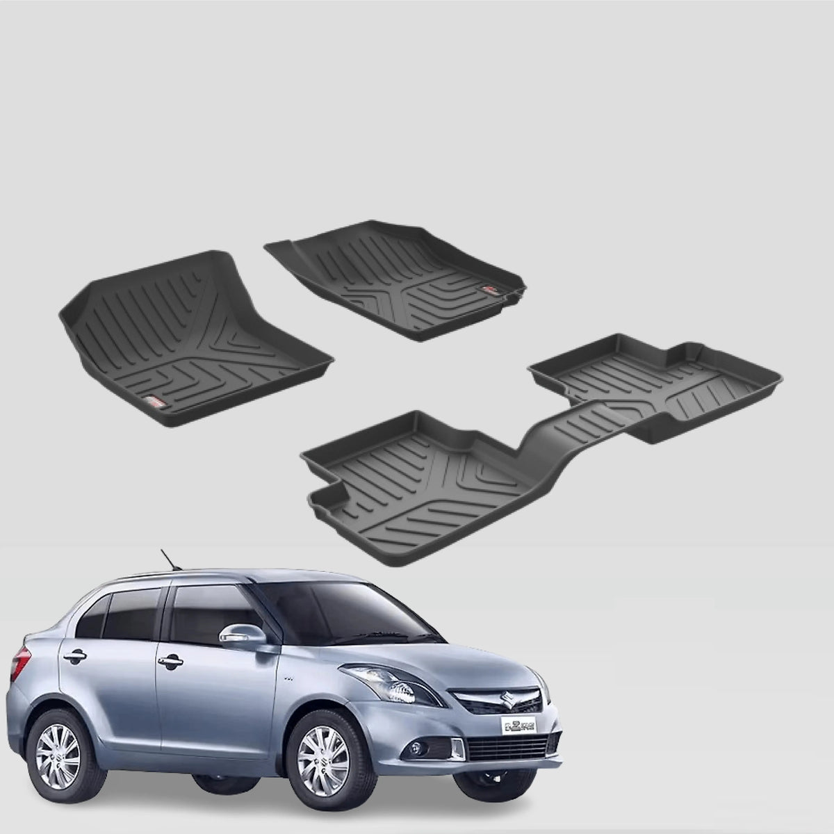 GFX Maruti Suzuki Dzire Floor Mats