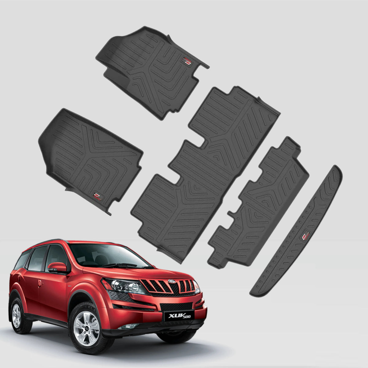 GFX Mahindra XUV 500 Floor Mats with Boot Mat