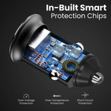 Portronics Car Power Mini Charger