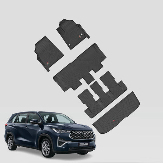GFX Toyota Innova Hycross Floor Mats with Boot Mat