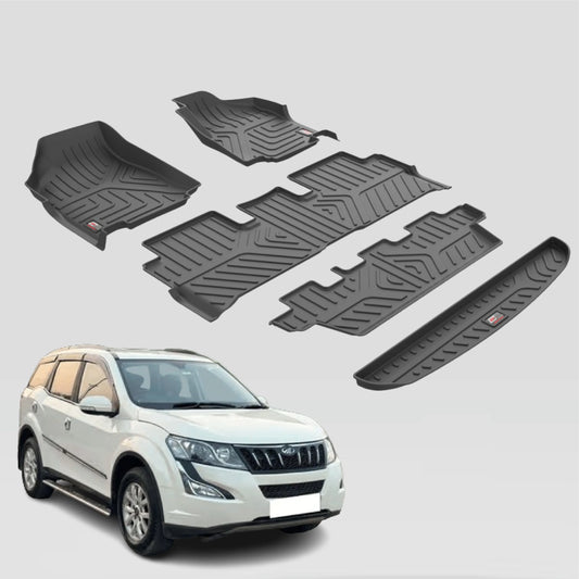 GFX Mahindra XUV 500 Floor Mats with Boot Mat